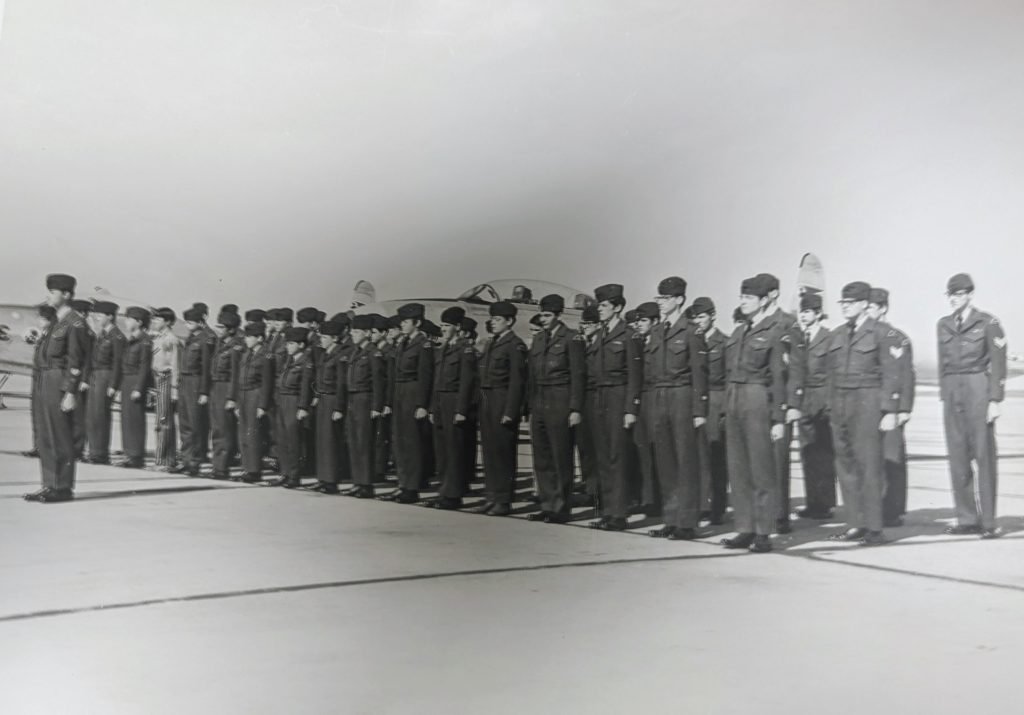 Photo d’archives d’un rassemblement de cadets de l’Escadron 80